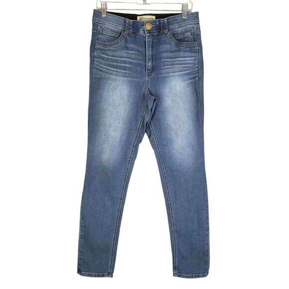 Democracy Jeans Women’s Size 8 Light Wash Ab Technology High Rise Skinny - Picture 2 of 7